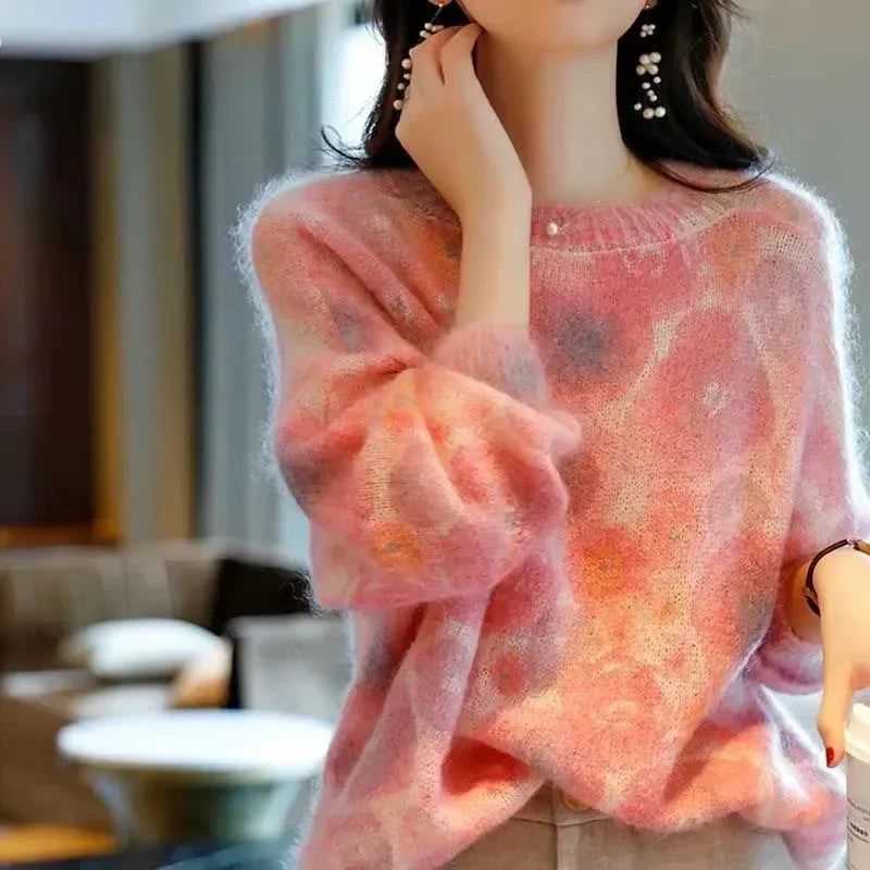 Flora Knit Pullover